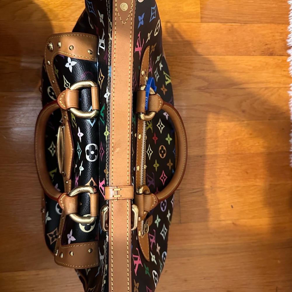 Louis Vuitton Black Multicolor Monogram Rita Hobo Bag - Picture 14 of 17
